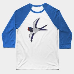 Cute barn swallow Baseball T-Shirt